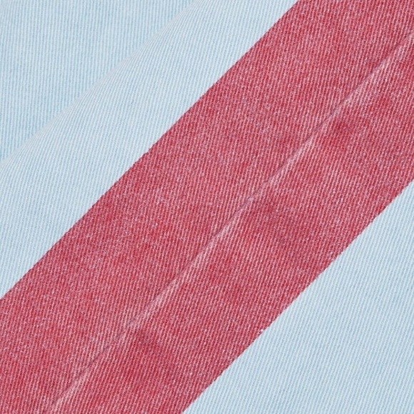 MOTHER Shaker Step Fray Killing Time LT Blue/Red - Picture 5 of 12